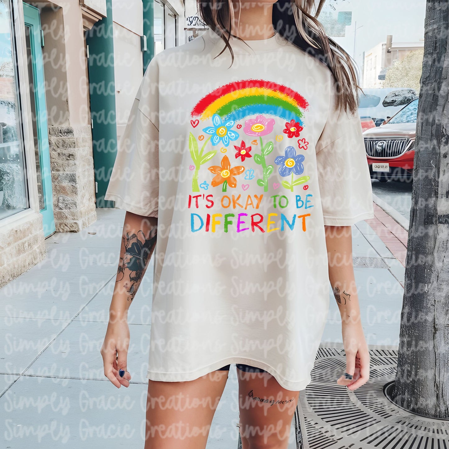 Its okay to be different Tee