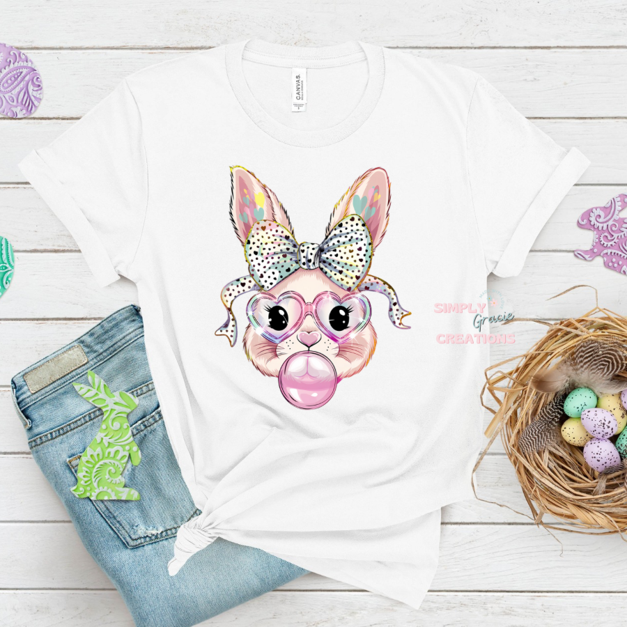 Bunny tee or crewneck