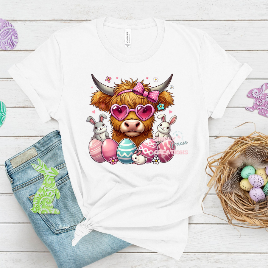 Highland Cow Easter