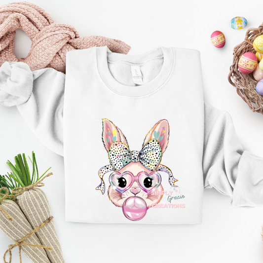 Bunny tee or crewneck