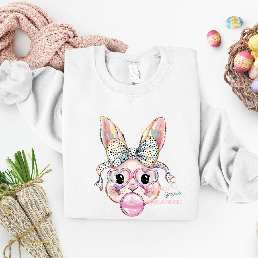 Bunny tee or crewneck